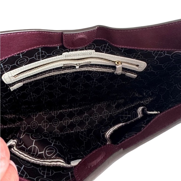 Henri Bendel Deep Burgundy Hobo Bag - Picture 7 of 8